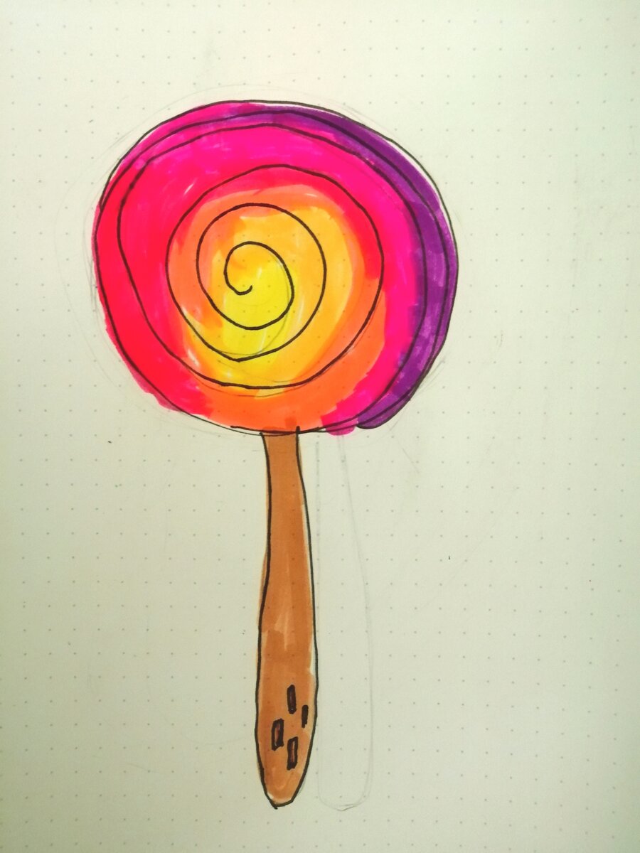 Рисунок старшей дочери 