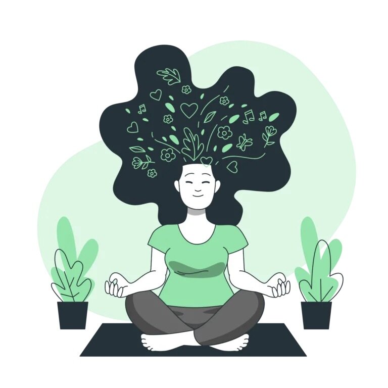 Осознанность 🧘- это возможность концентрировать внимание в настоящем, не думая о прошлом и не мечтая о будущем.