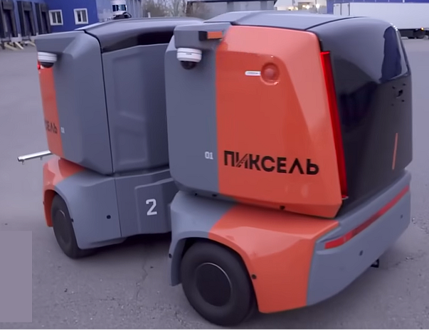 Робот-уборщик улиц «Пиксель»