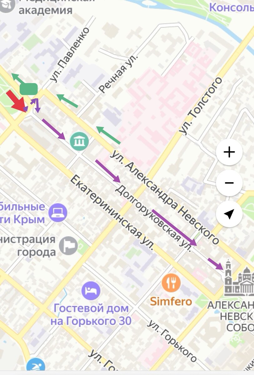 симферополь ул крылова 131 на карте. 54 на карте симферополь. симферополь карта города. город пушкин на карте. санаторий амурские зори владивосток на карте.