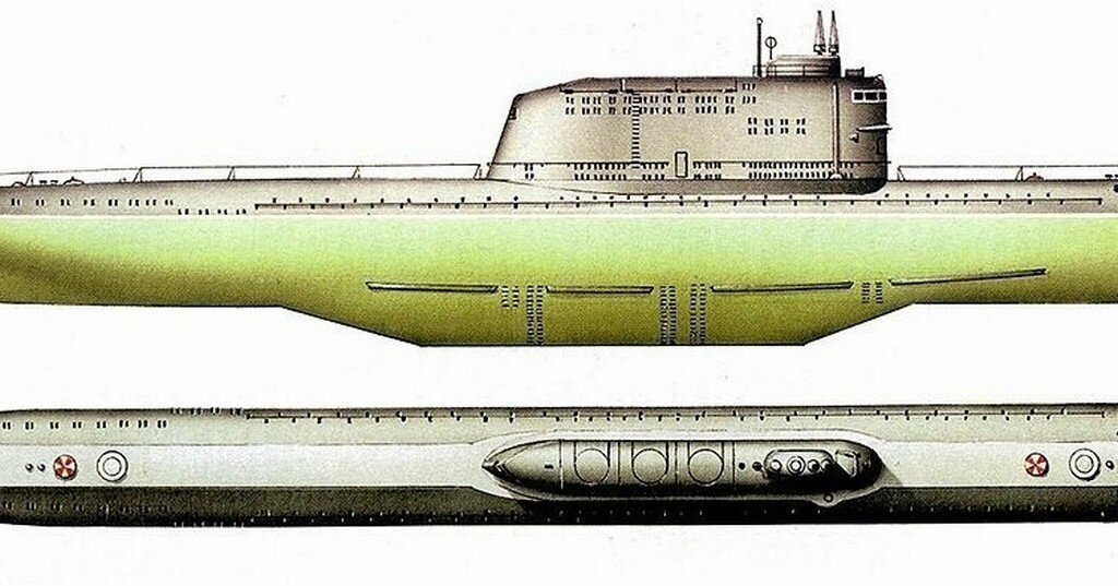 Толщина стенки подводной лодки