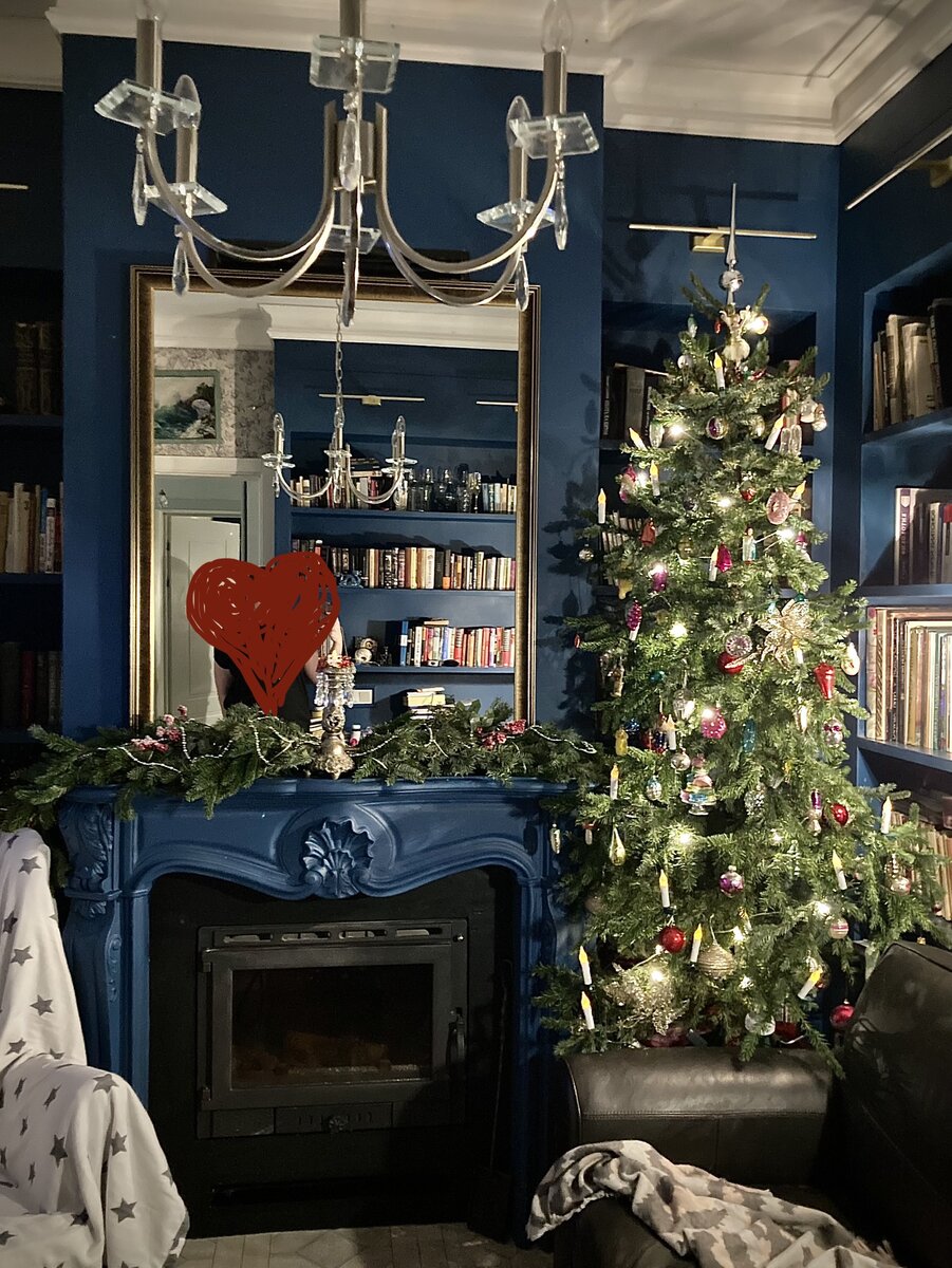 Вот такая у меня была новогодняя елка