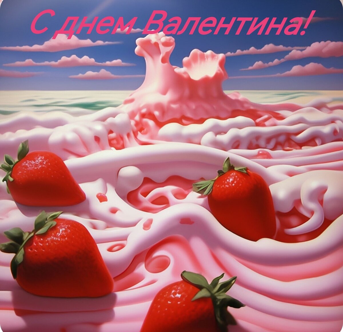 Открытки на 14 февраля, Валентинов день.