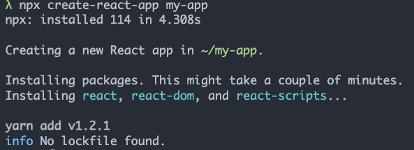 Источник: https://create-react-app.dev/