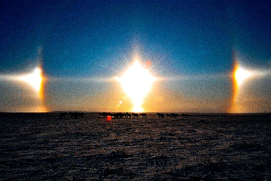 Паргелии ( или Солнце с ушами)