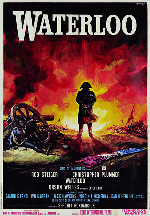 Постер к фильму "Ватерлоо".