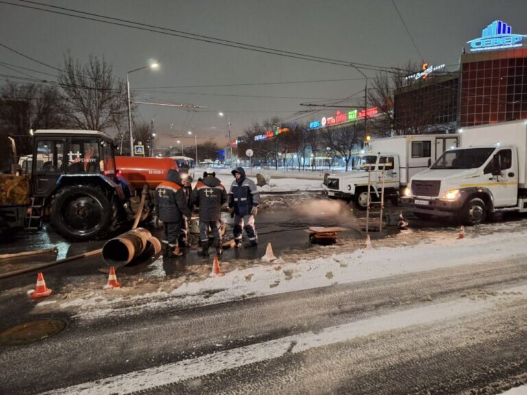    В Степном из-за коммунальной аварии ограничили подачу тепла и горячей воды в 23 дома Кристина Просвиркина