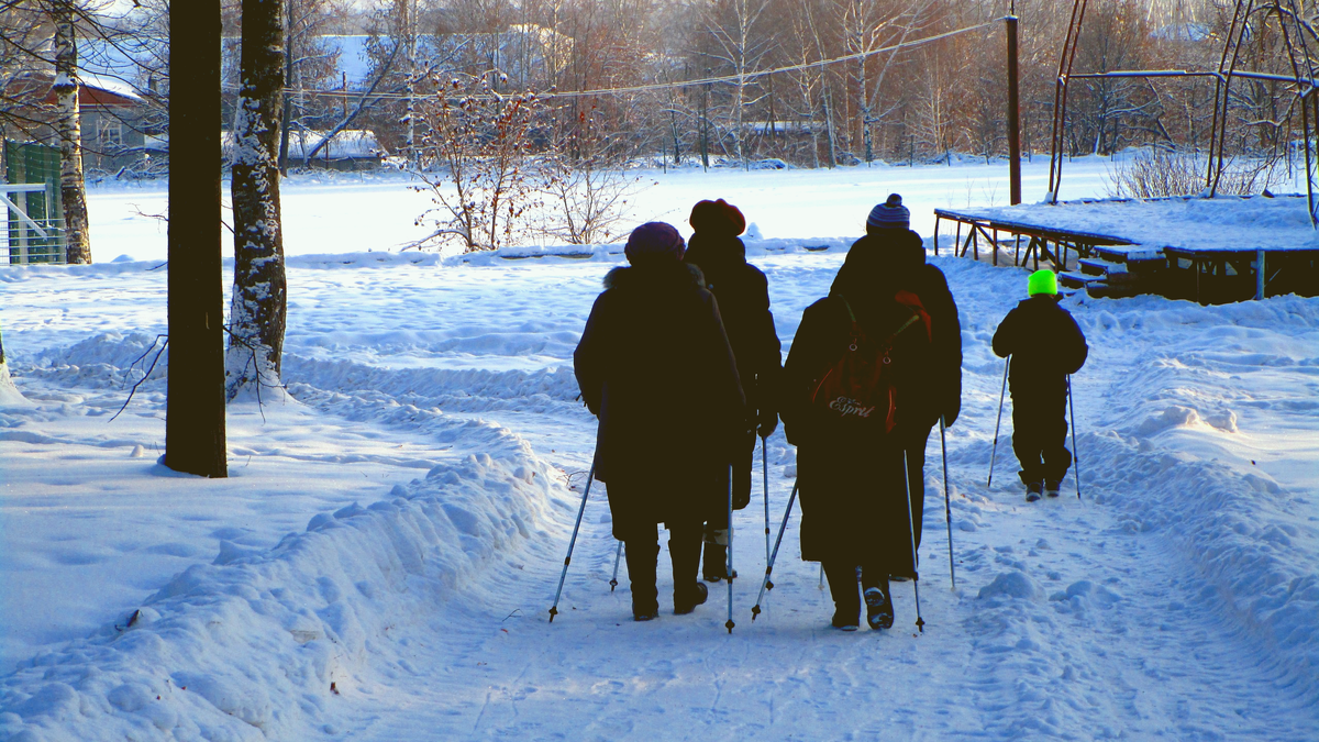Ходьбе все возрасты покорны