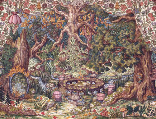 Mother Nature & Future Generations by Lukas the Illustrator for House of Hackney