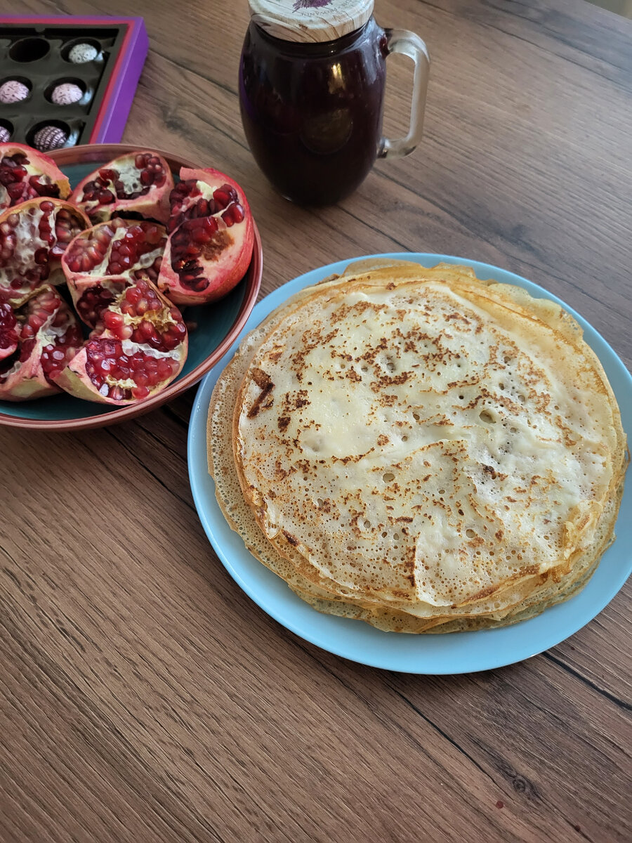 Воскресные блинчики вам в ленту😘