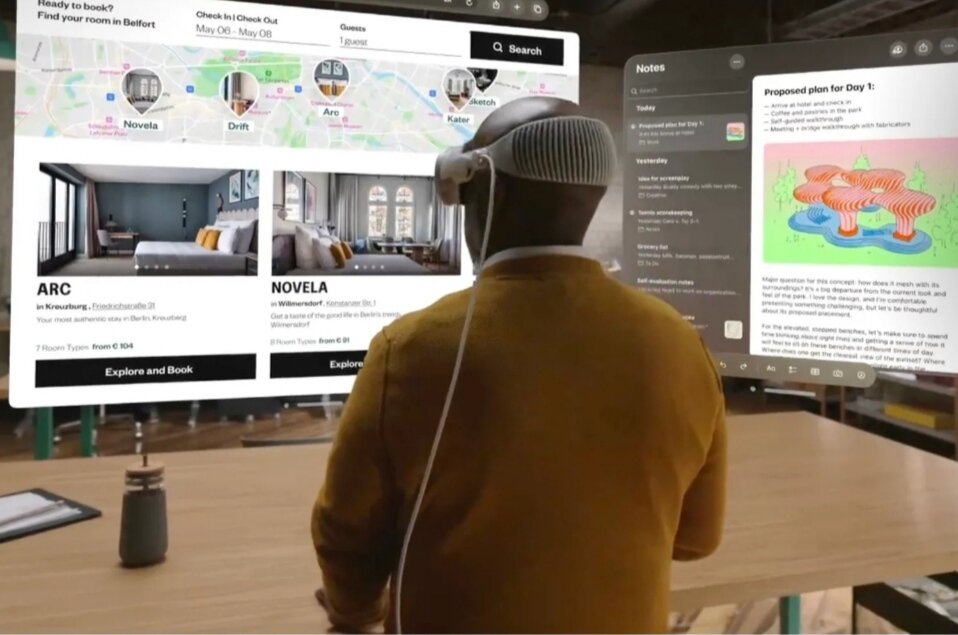 В пространстве вокруг себя можно открыть сколько угодно окон. 