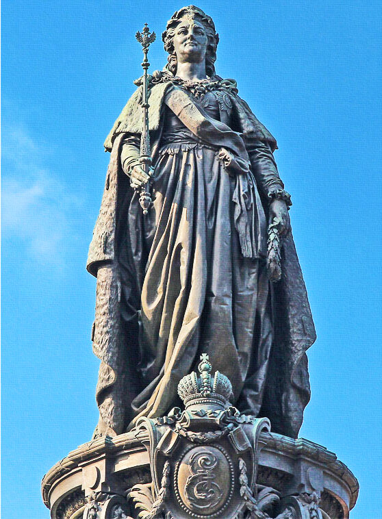 Памятник Екатерине В Санкт Петербурге. Источник: Яндекс Картинки.