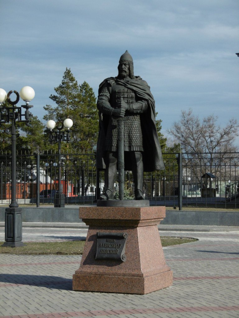 Фото автора. Памятник Князю Александру Невскому. 