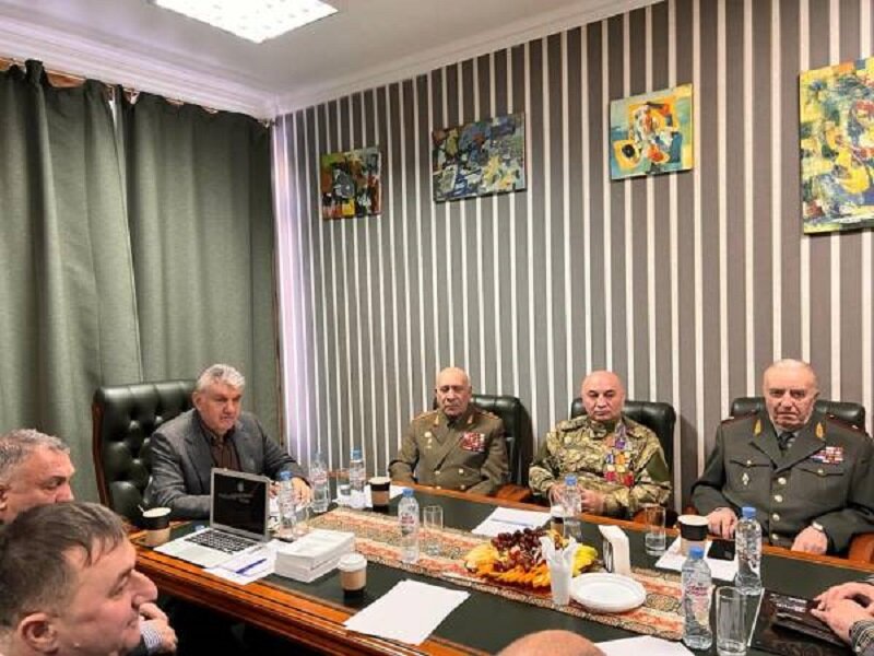 Совещание с участием генералов и офицеров запаса в САР
