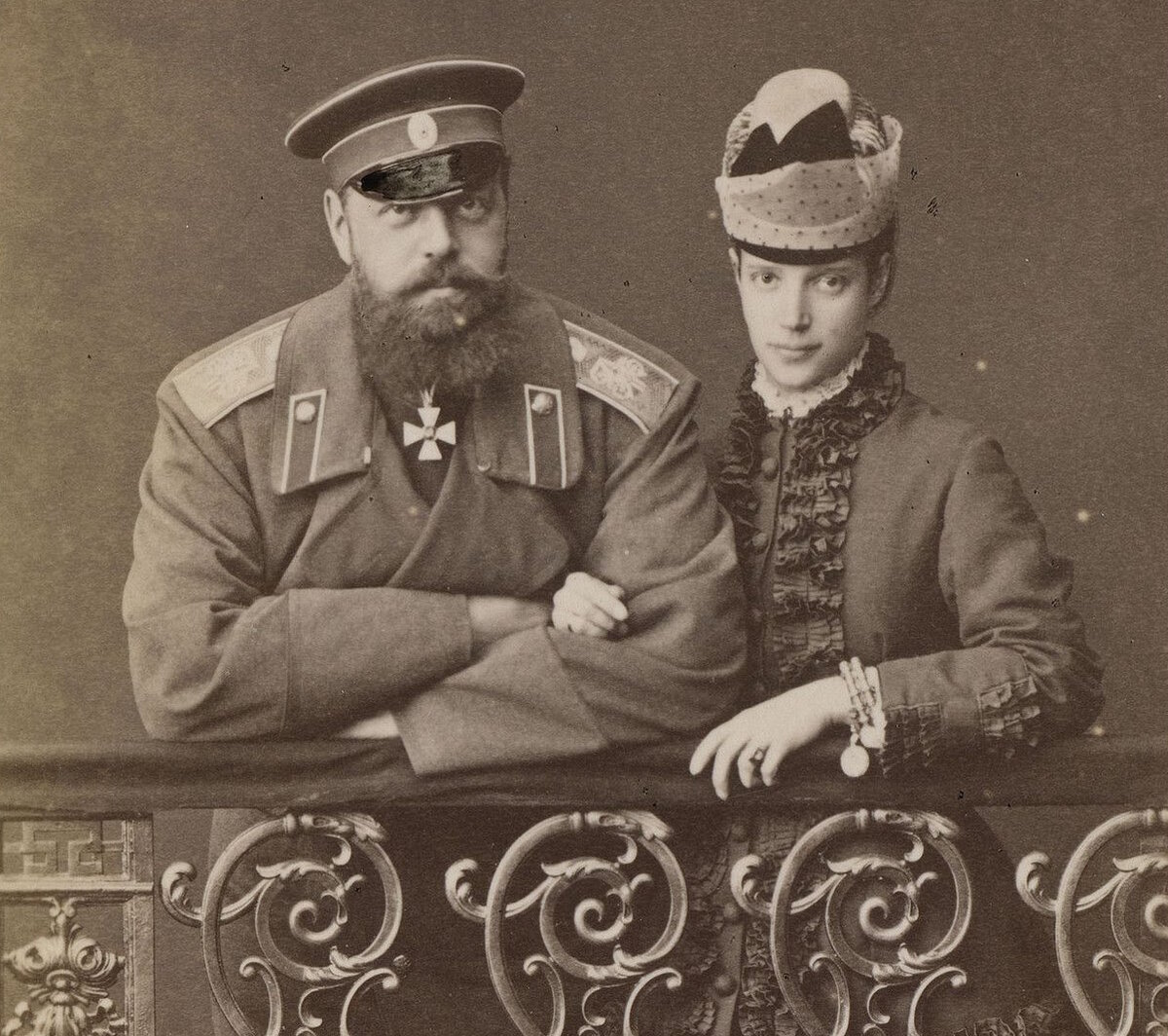 Александр III и Мария Фёдоровна, конец 1870-х годы