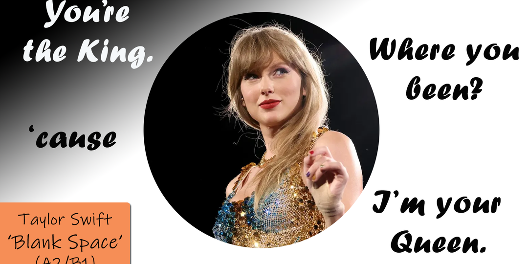 Blank Space Тейлор Свифт: Английские слова и грамматика для уровня Elementary/Pre-Intermediate