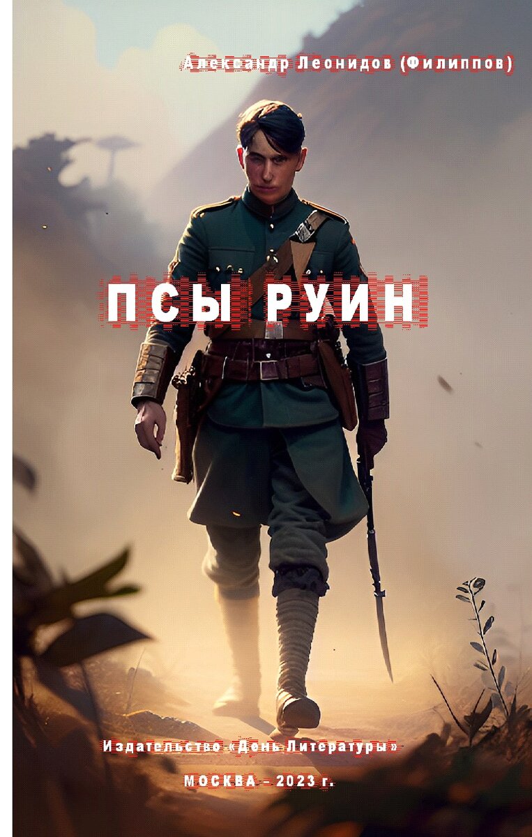 обложка книги А. Леонидова "Псы руин"