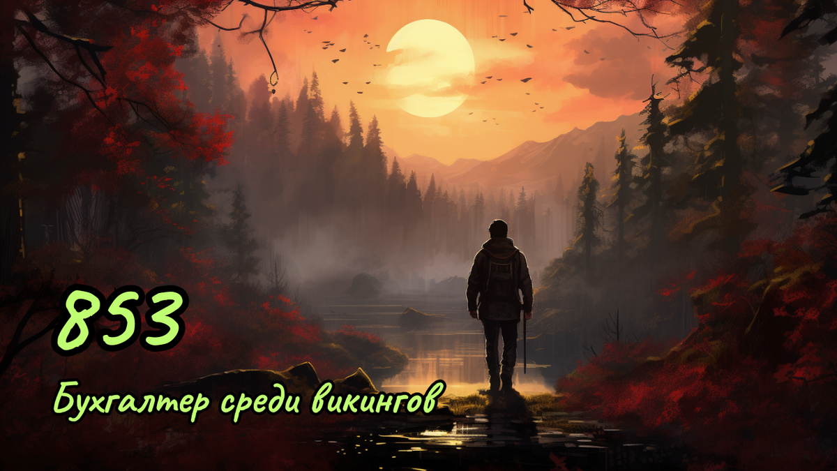 Иллюстрация к рассказу "853: бухгалтер среди викингов".