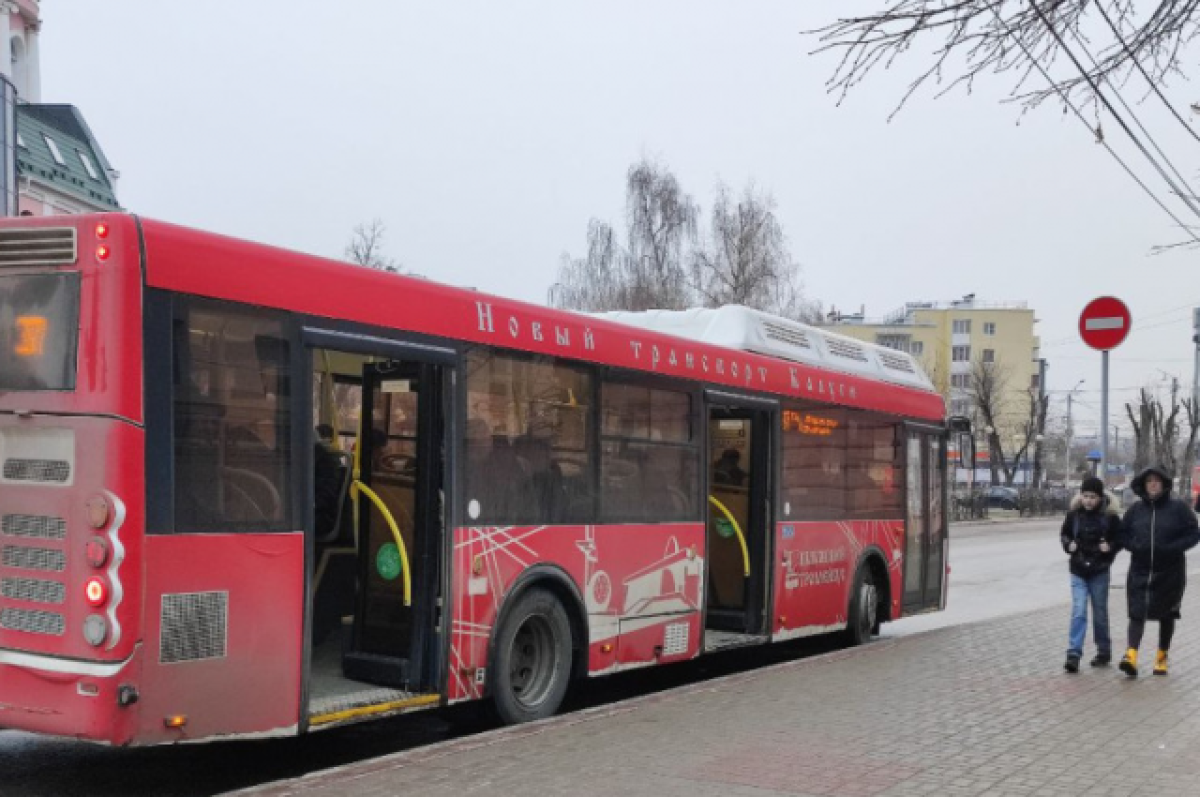    Маршрут калужского автобуса №4 изменится с 7 февраля