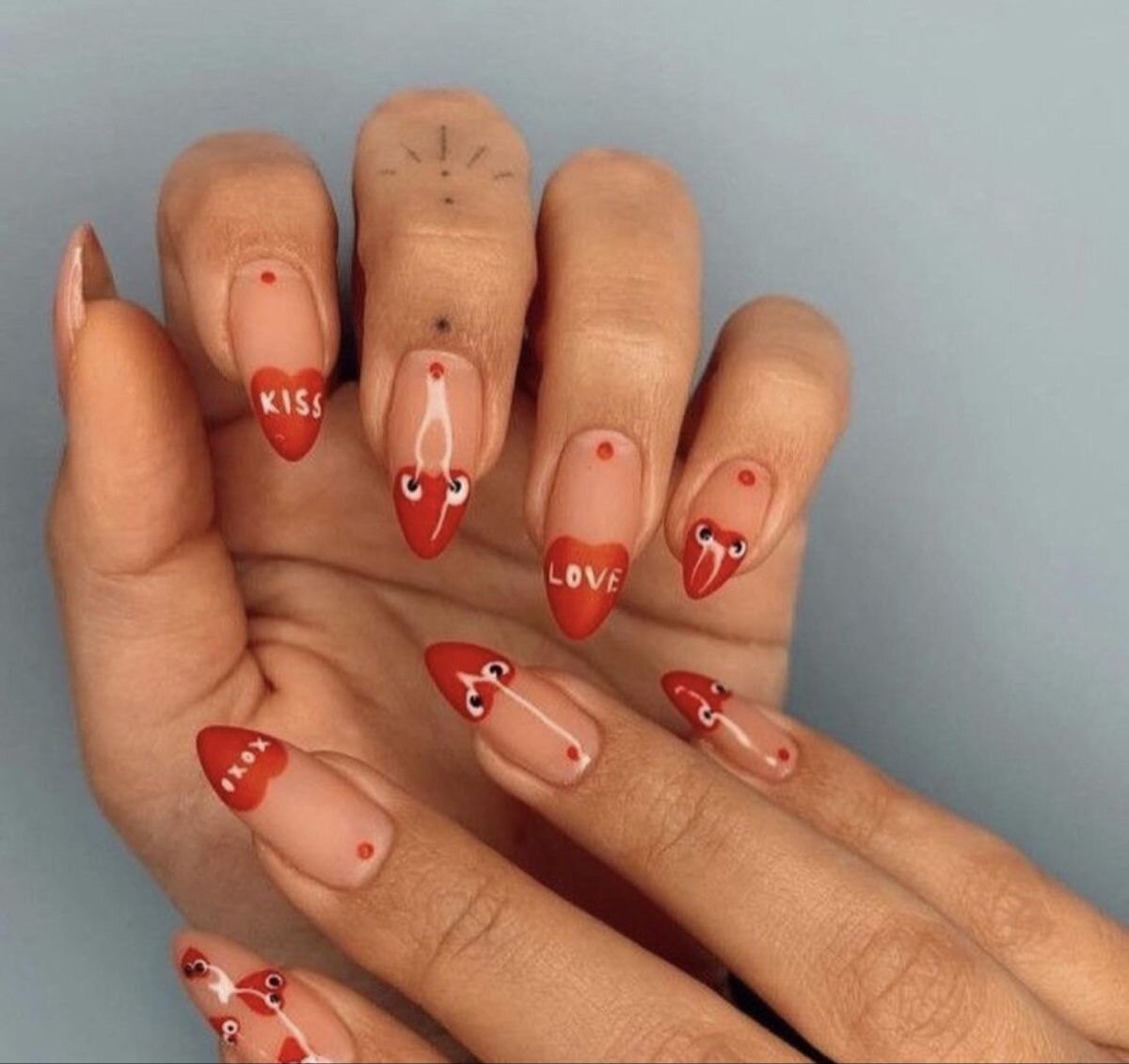 100+ Romantic Valentine's Day Nail Designs Inspirations in 2021