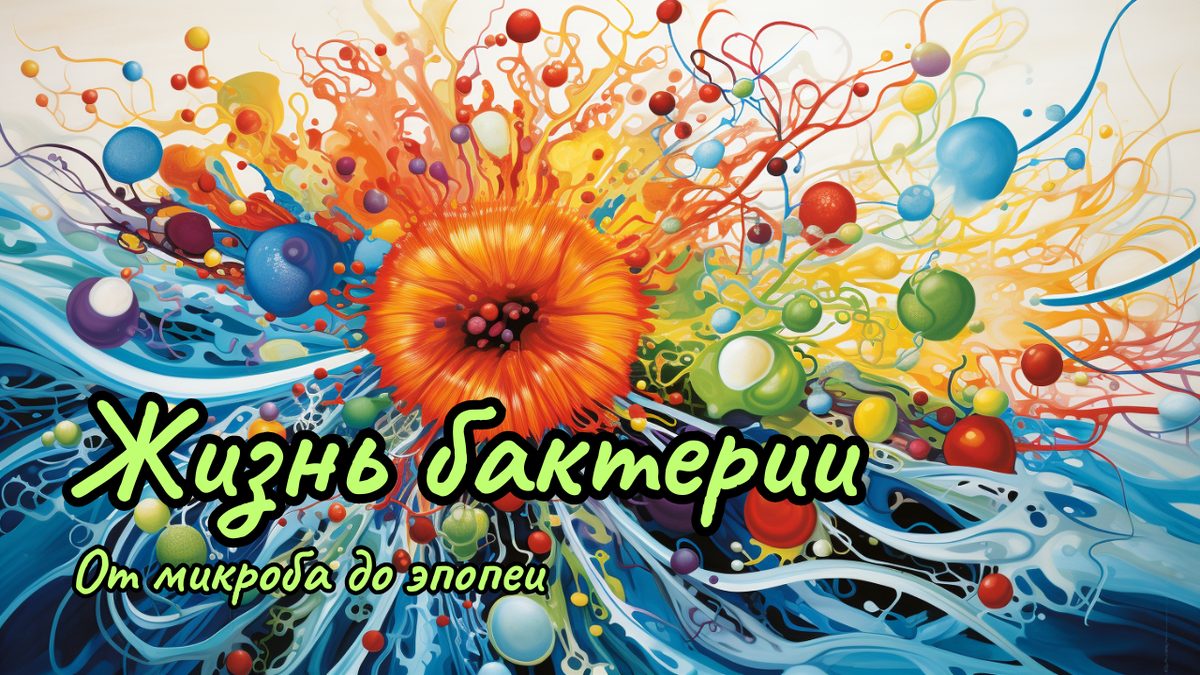 Иллюстрация к рассказу "Жизнь бактерии".