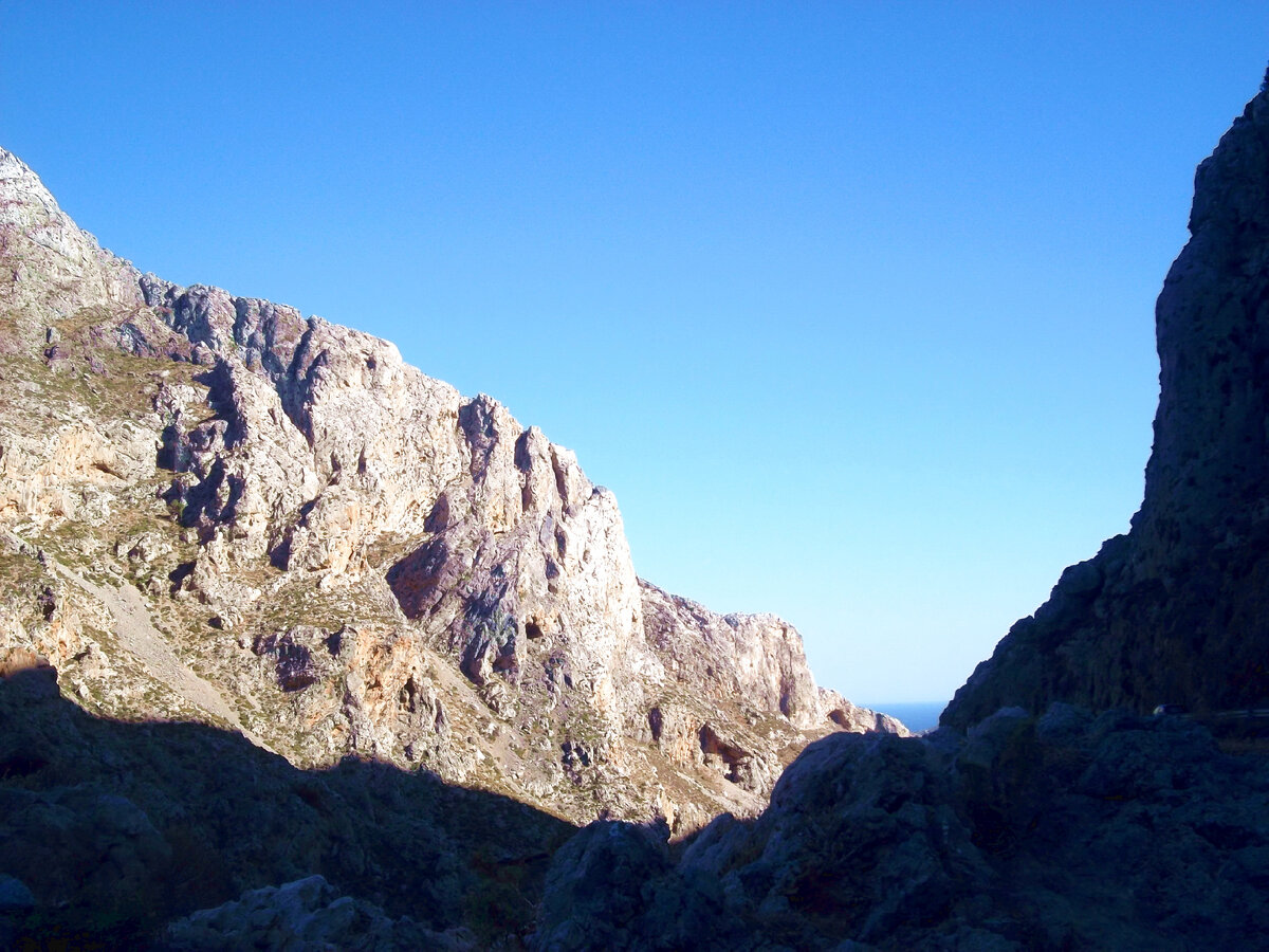 Крит. Ливийское море. Фото автора