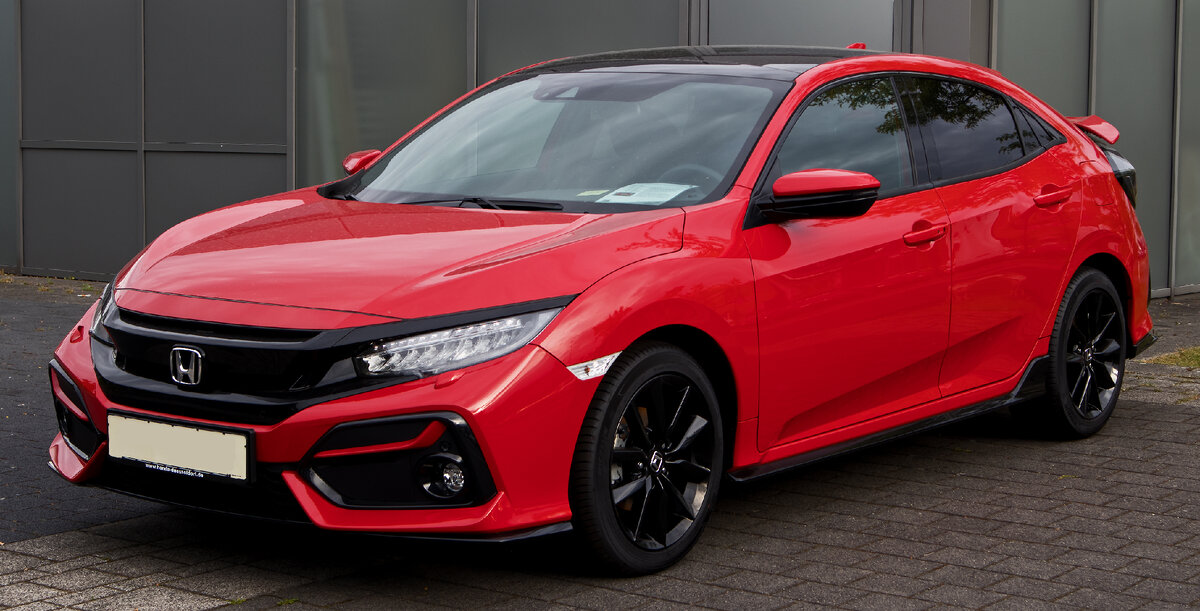 Цветовая гамма honda civic x