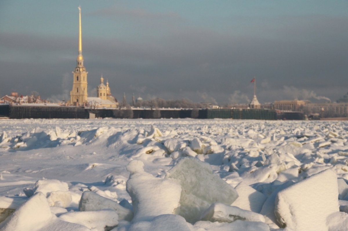    В Петербург во второй половине рабочей недели придут 20-градусные морозы