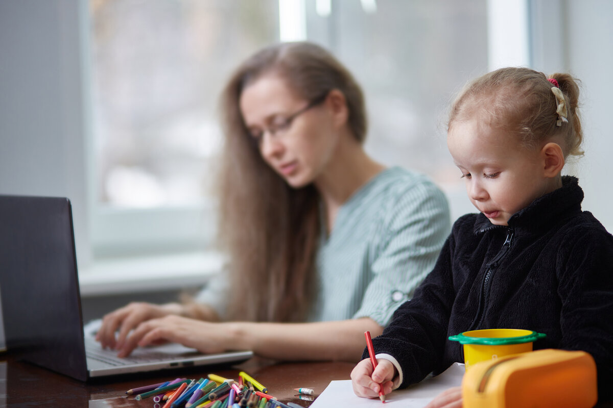 Работа на дому с ребенком
