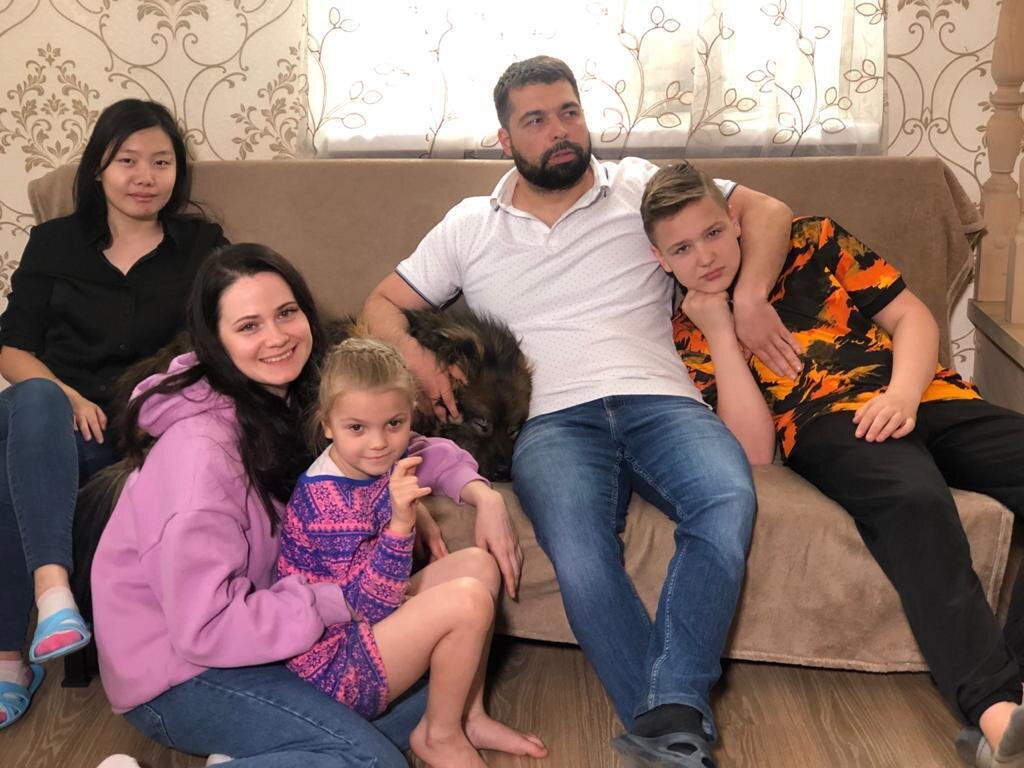 Семья Олега и Анастасии