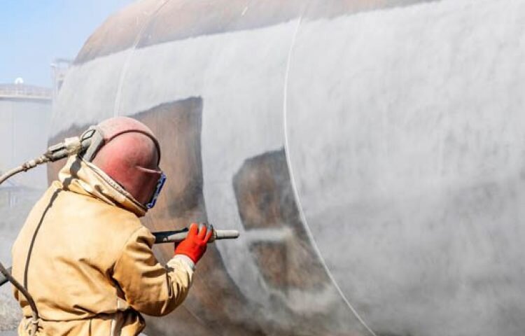 обработка гранатовым абразивом R Blast