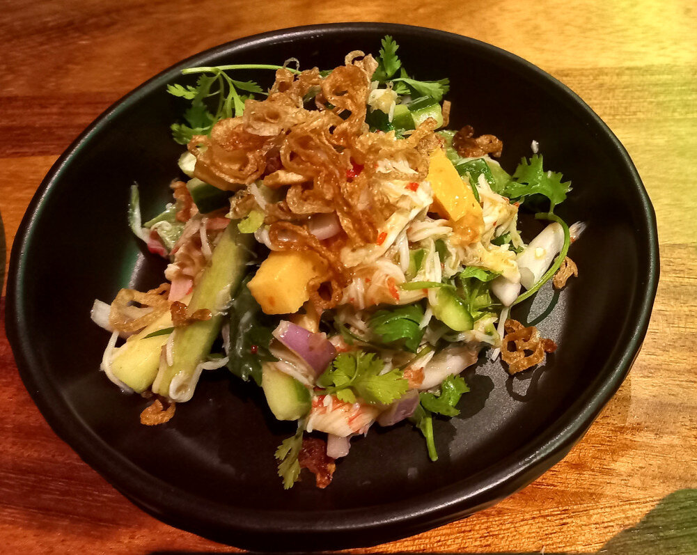 Крабовый салат Ресторан «Otoro» в Абу-Даби