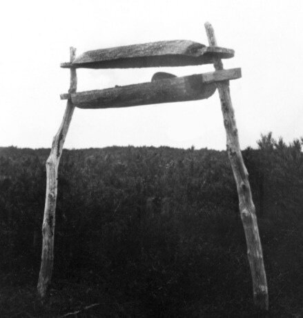 Воздушное захоронение ороков Сахалина