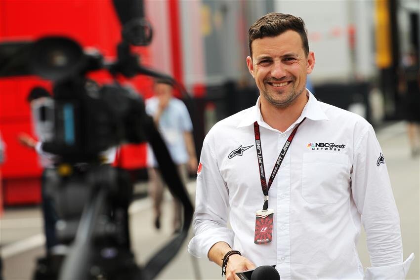 Журналист FIA Formula 1 Will Buxton; ист. jamesmoy.com