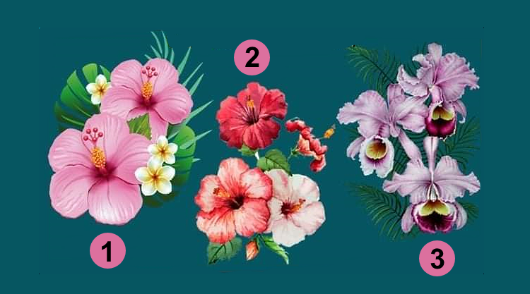 Выберите один цветок