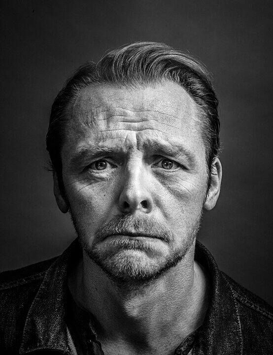 Портретная Фотография Simon Pegg