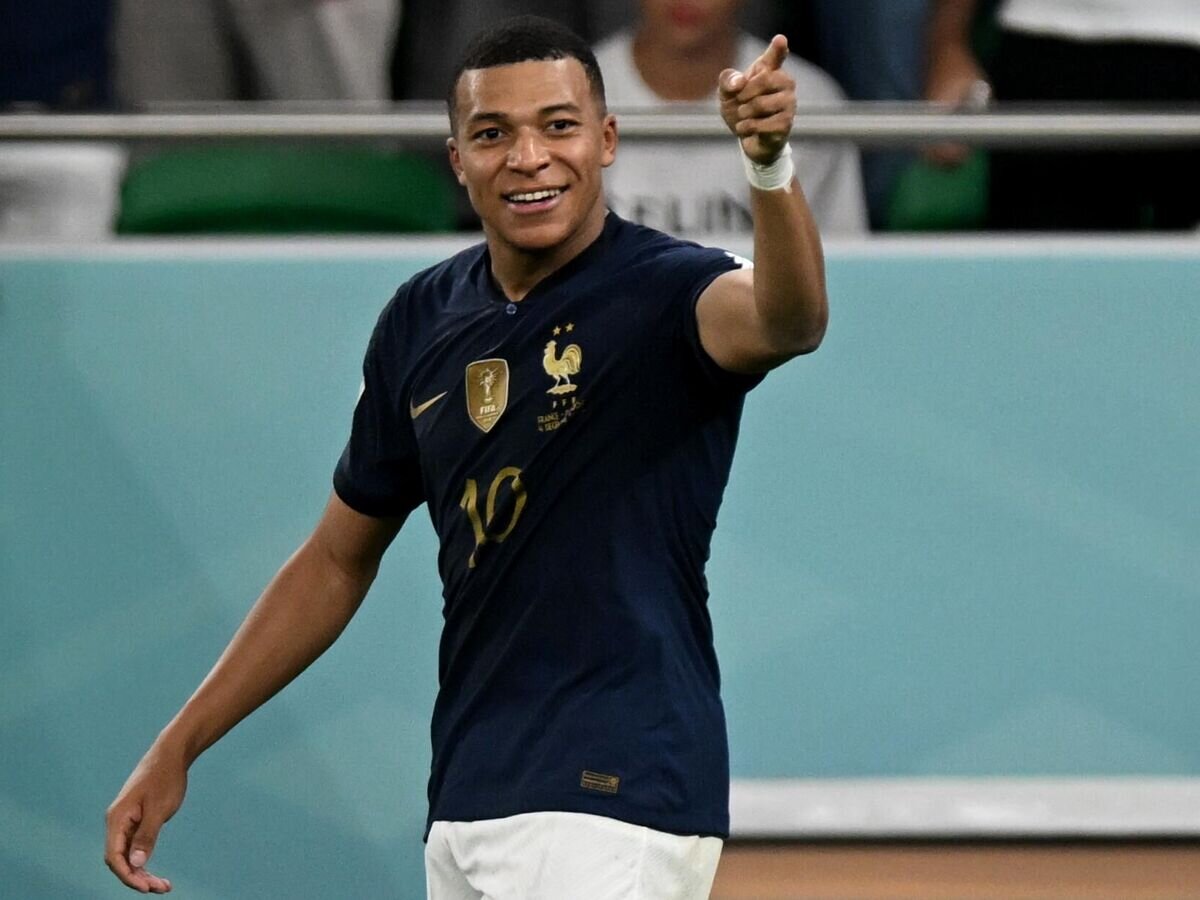    Игрок сборной Франции Килиан Мбаппе© РИА Новости / Григорий Сысоев