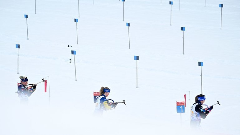    Чемпионат мира по биатлону-2024 пройдет в феврале с 7 по 18 февраля года в Нове-Место, Чехия. AFP