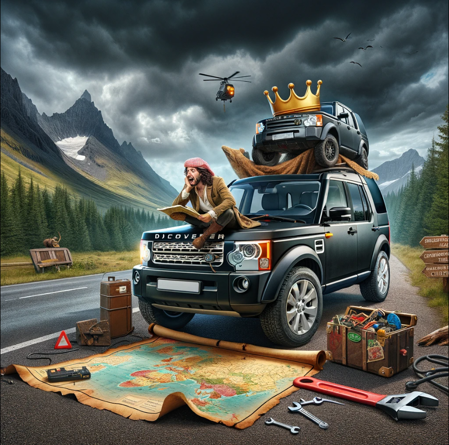 В Дискавери 3 сочетаются приключения с неожиданными поворотами владения автомобилем