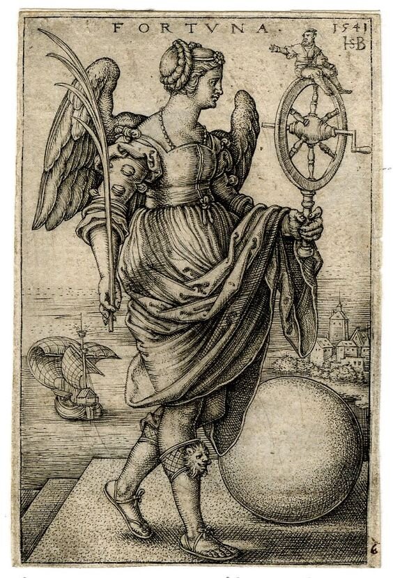 Фортуна - богиня удачи и везения.