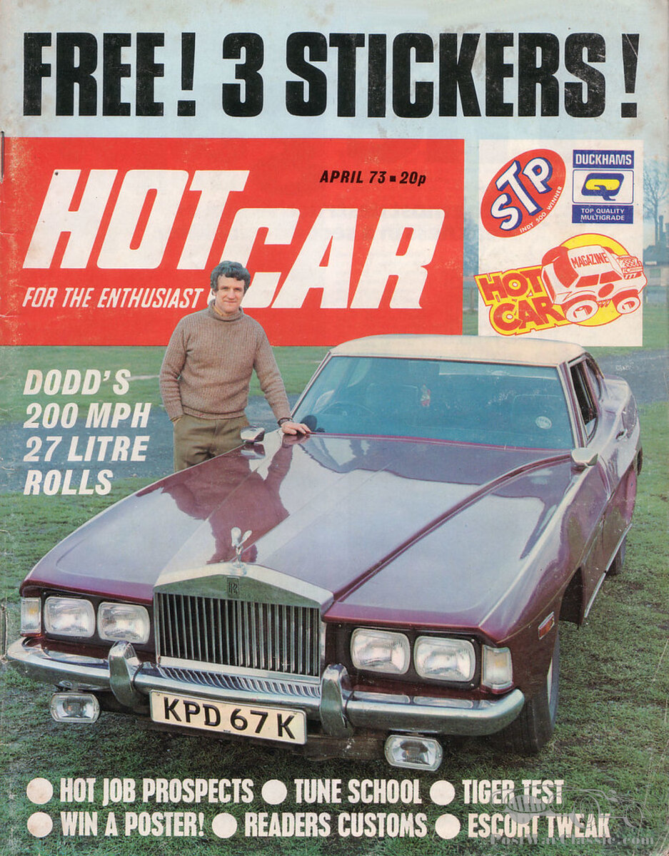 «The Beast» на обложке Hot Car