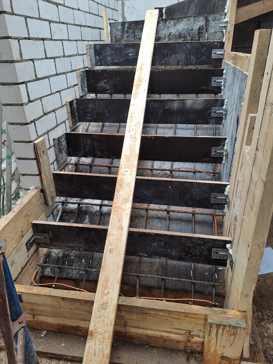 Вот такие ступени получились 