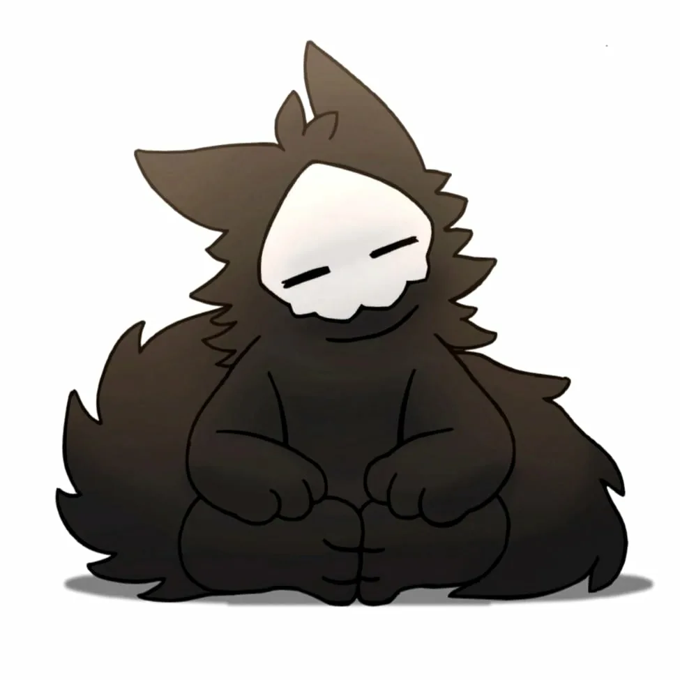 Пуро. Сидит. 