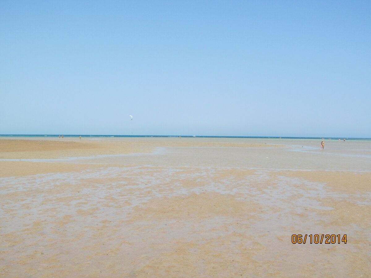 Море "ушло"...