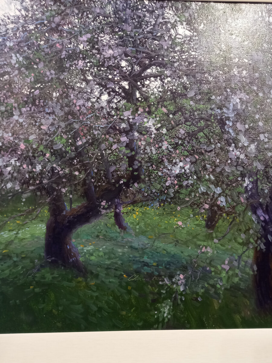 Картина нашего художника. Фото автора