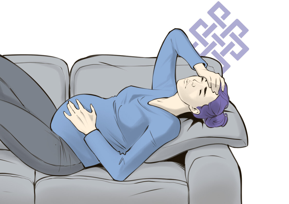 Мигрень при беременности 