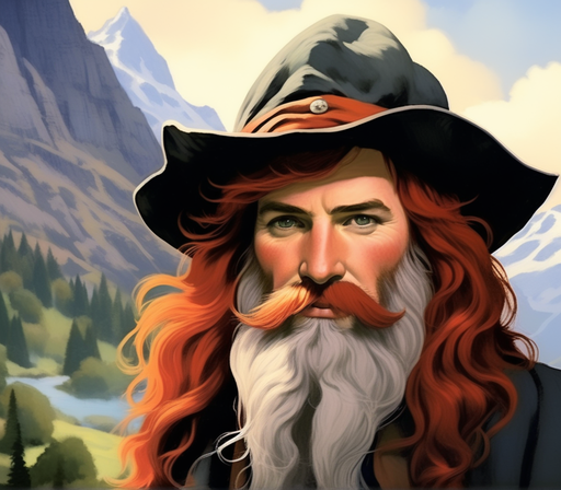 Том Бомбадил сгенерированный нейросетью