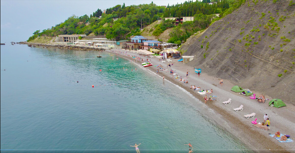 Крым пляж