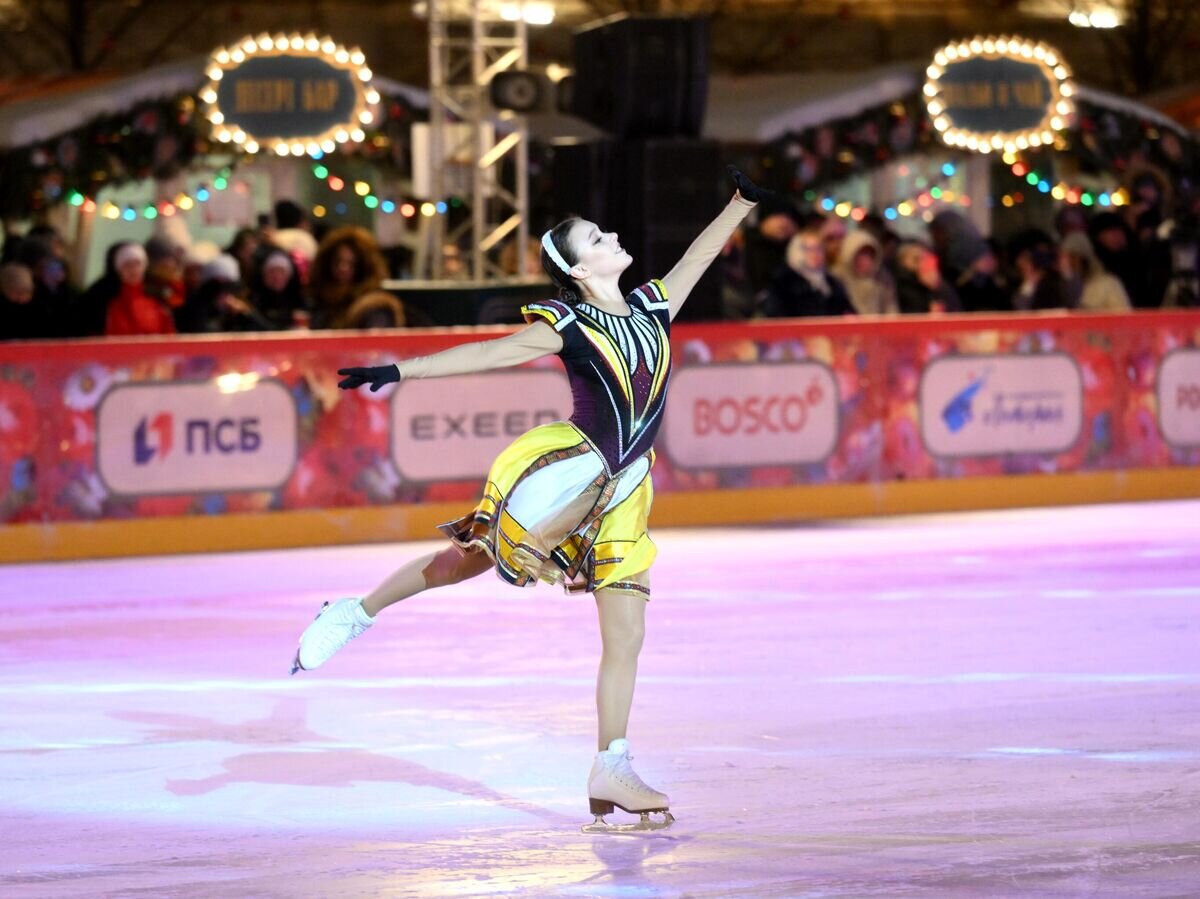    Фигуристка Анна Щербакова© РИА Новости / Илья Питалев