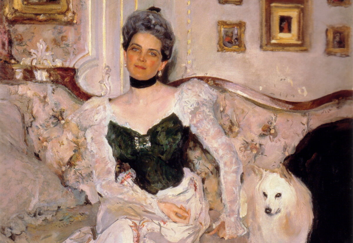 Зинаида Николаевна Юсупова, худ. В. Серов